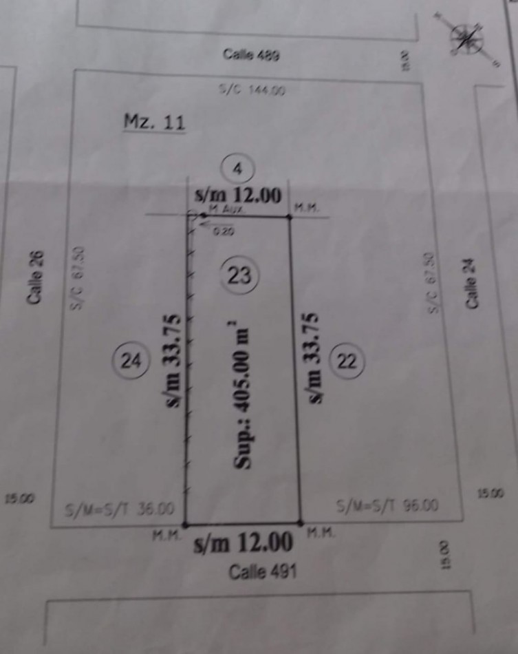 LOTE EN ACANTILADOS